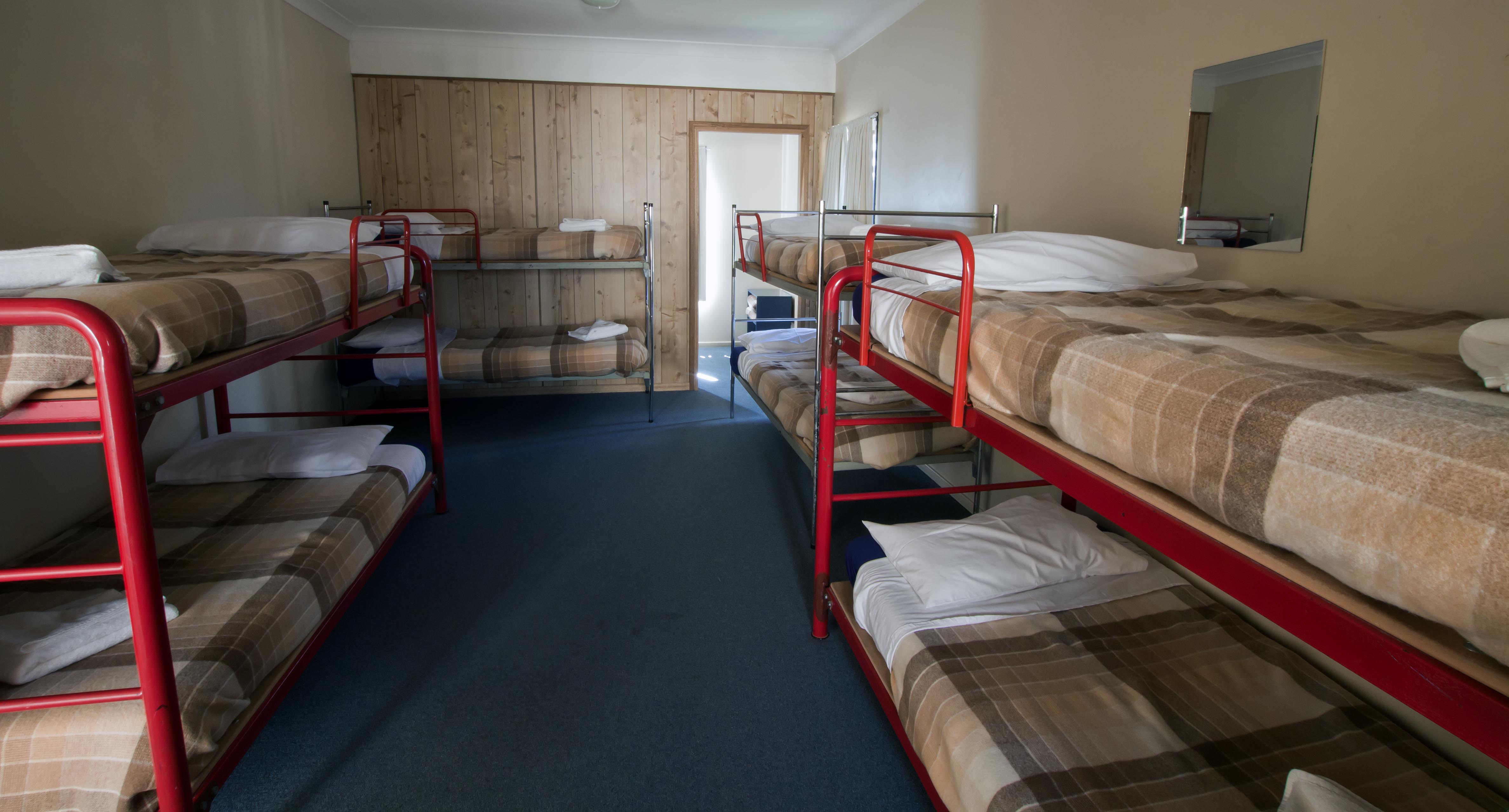 Comfortable dormitory style lodging